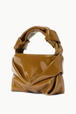 STAUD - KISS BAG PATENT ROSEMARY
