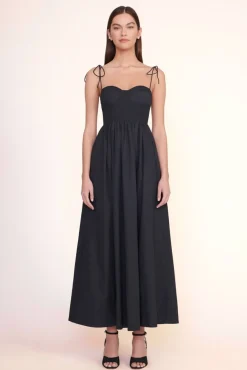 STAUD - LANDRY DRESS BLACK