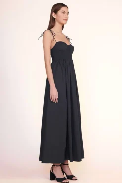 STAUD - LANDRY DRESS BLACK