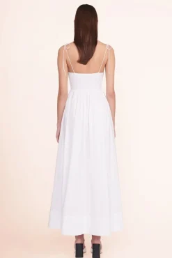 STAUD - LANDRY DRESS WHITE