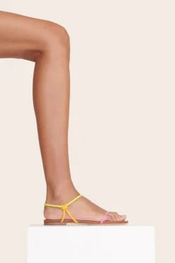 STAUD - LAUREL SANDAL CITRON MULTI