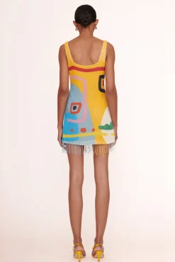 STAUD - LE SABLE DRESS DAFFODIL DREAM