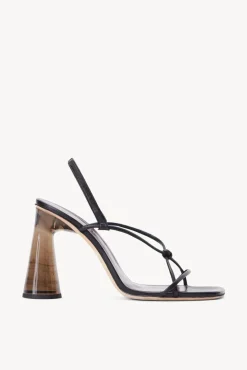 STAUD - LEANNE HEEL BLACK