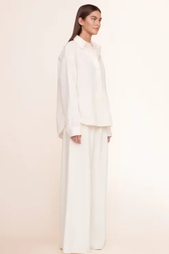 STAUD - LEONORA TOP IVORY