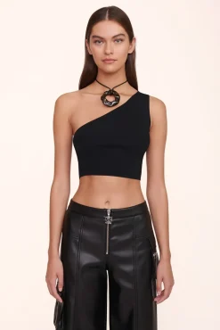 STAUD - LEXI TOP BLACK