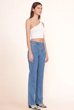 STAUD - LEXI TOP WHITE