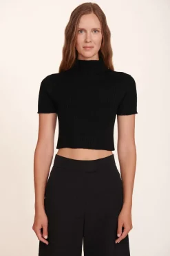 STAUD - LILOU TOP BLACK