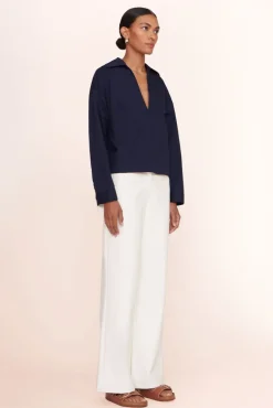 STAUD - MARLENE TOP NAVY