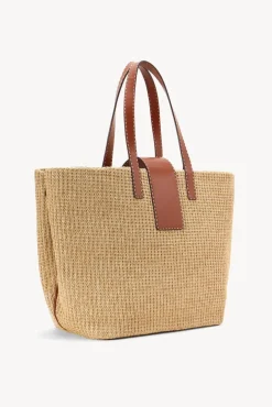 STAUD - MERCATO RAFFIA TOTE NATURAL TAN