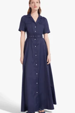 STAUD - MILLIE DRESS NAVY