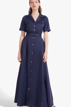 STAUD - MILLIE DRESS NAVY