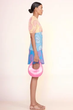 STAUD - MINI MOON BAG BLOSSOM