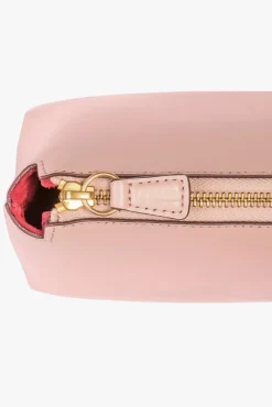 STAUD - MINI SHIRLEY LEATHER BAG BLUSH