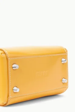 STAUD - MINI SHIRLEY LEATHER BAG MANGO