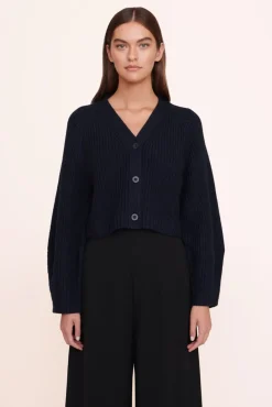 STAUD - MIRABEL CARDIGAN NAVY