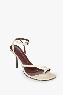 STAUD - MONA HEEL CREAM