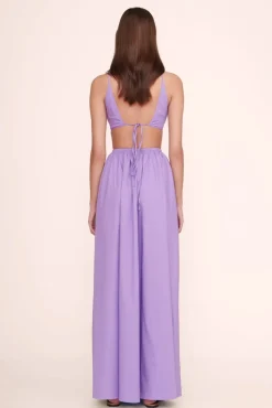 STAUD - MYLA DRESS AMETHYST