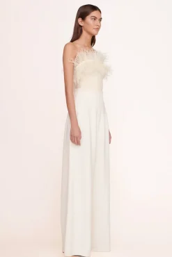 STAUD - NELLIE TOP IVORY