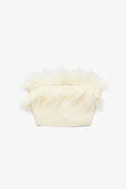 STAUD - NELLIE TOP IVORY
