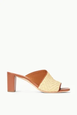 STAUD - NEVIL HEEL RAFFIA NATURAL