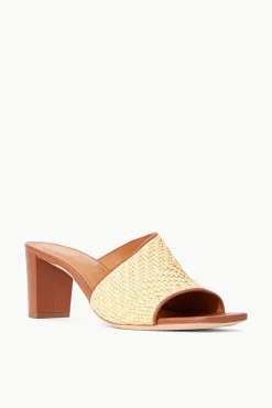 STAUD - NEVIL HEEL RAFFIA NATURAL