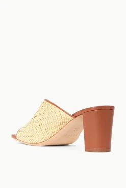 STAUD - NEVIL HEEL RAFFIA NATURAL