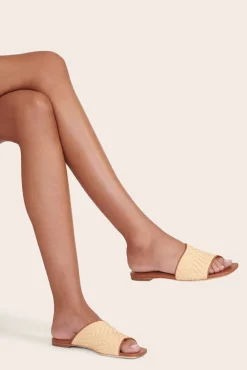 STAUD - NEVIL SANDAL RAFFIA NATURAL
