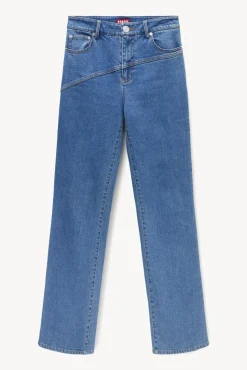 STAUD - NOLAN PANT MEDIUM WASH