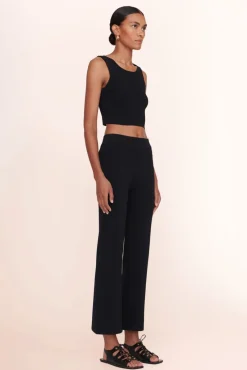 STAUD - NOOR TOP BLACK