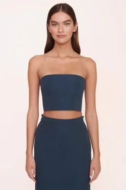 STAUD - NYLA TOP PEACOCK