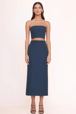 STAUD - NYLA TOP PEACOCK