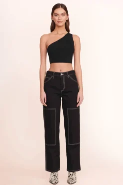 STAUD - PAINTER PANT BLACK