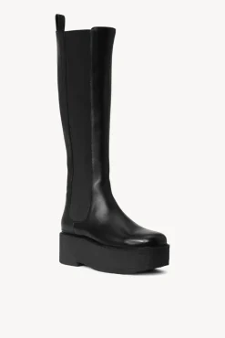 STAUD - PALAMINO TALL PLATFORM BOOT BLACK