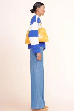 STAUD - PHOEBE BAG PATENT MANGO