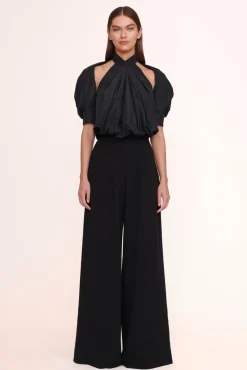 STAUD - POSY TOP BLACK