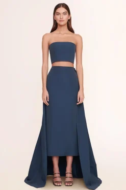 STAUD - PRUNELLA SKIRT PEACOCK