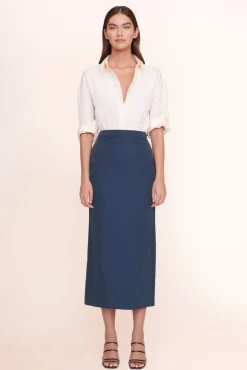STAUD - PRUNELLA SKIRT PEACOCK