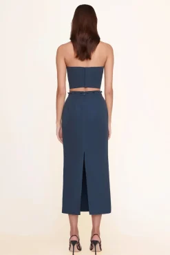 STAUD - PRUNELLA SKIRT PEACOCK