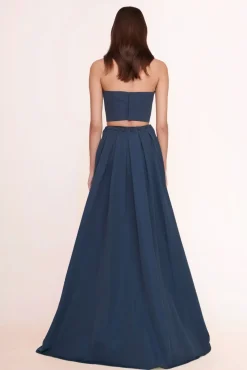 STAUD - PRUNELLA SKIRT PEACOCK