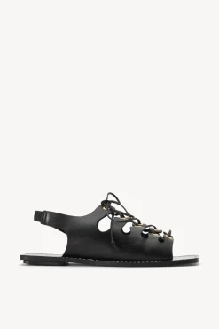 STAUD - QUINN SANDAL BLACK