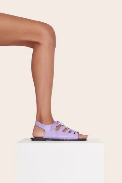 STAUD - QUINN SANDAL LILAC