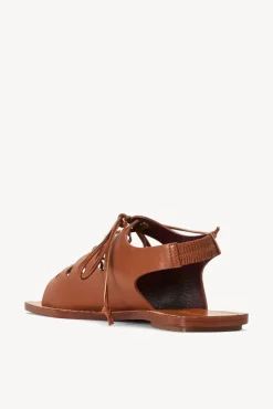STAUD - QUINN SANDAL TAN