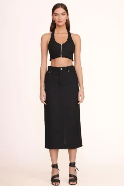 STAUD - RELLIE HEEL BLACK
