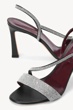 STAUD - RHINESTONE NADJA HEEL BLACK