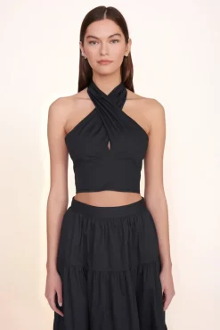 STAUD - SEA SKIRT BLACK