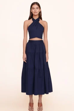 STAUD - SEA SKIRT NAVY