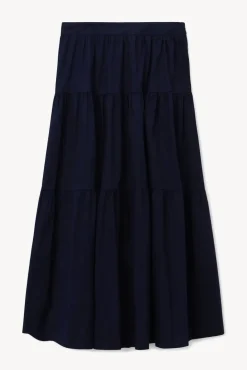 STAUD - SEA SKIRT NAVY