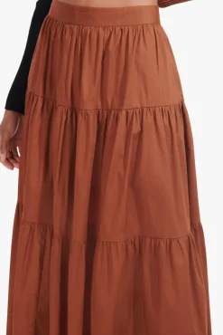 STAUD - SEA SKIRT TAN