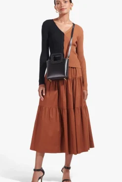 STAUD - SEA SKIRT TAN