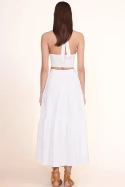 STAUD - SEA SKIRT WHITE